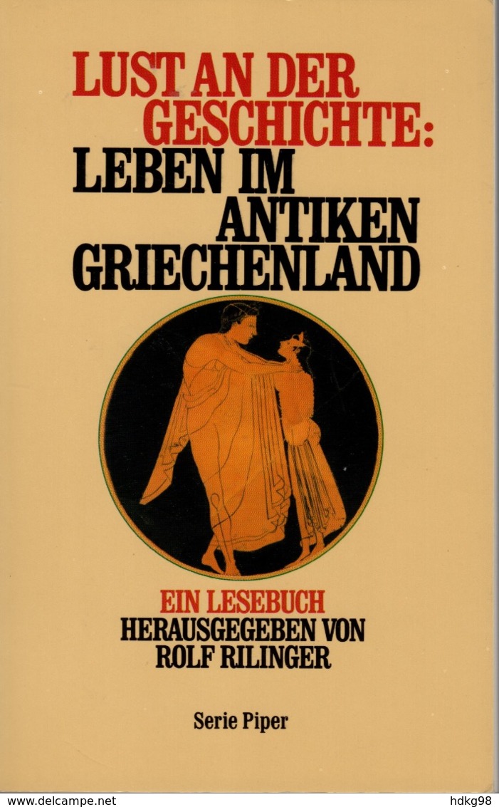 ZXB Rolf Rillinger, Leben Im Antiken Griechenland. Ein Lesebuch, 1990 - 1. Antiquity