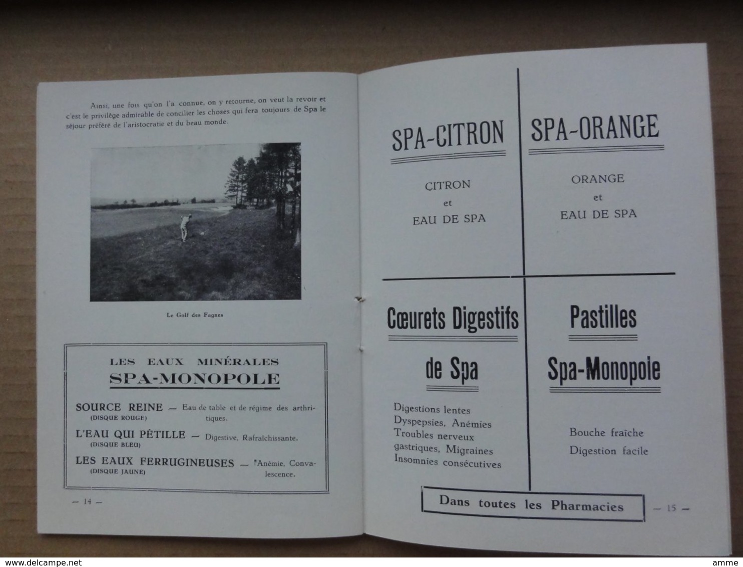 Spa   *  (Brochure - Folder)  Spa, La Station Belge Connue Depuis Plusieurs Siècles! - Dépliants Touristiques