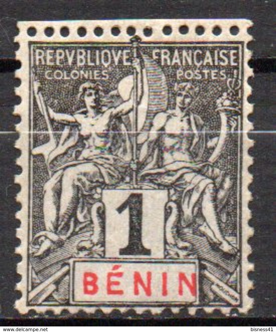 Col17  Colonie Benin N° 33 Neuf X MH  Cote 3,00€ - Neufs