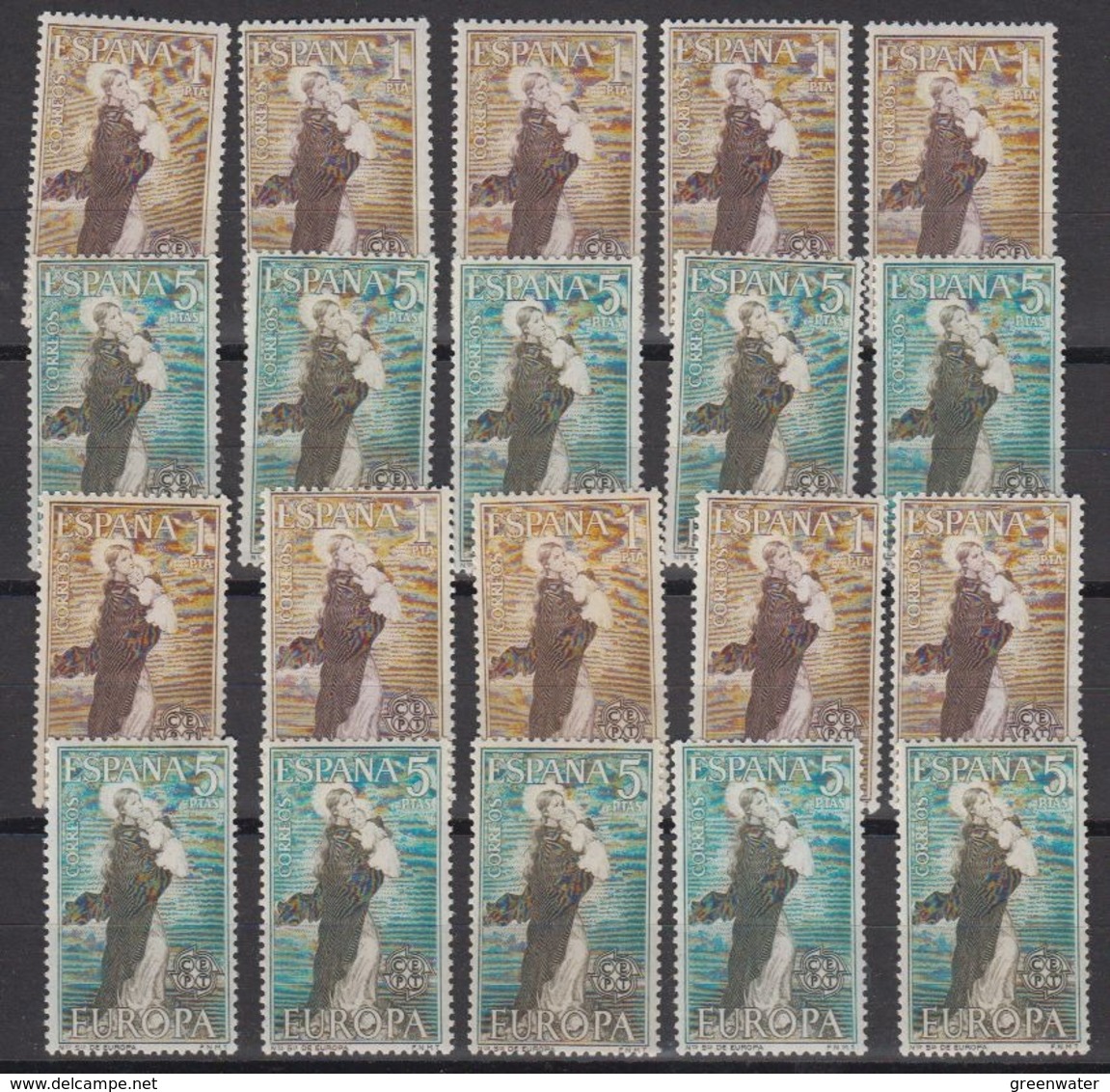 Europa Cept 1963 Spain 2v (10x) ** Mnh (44941) - 1963