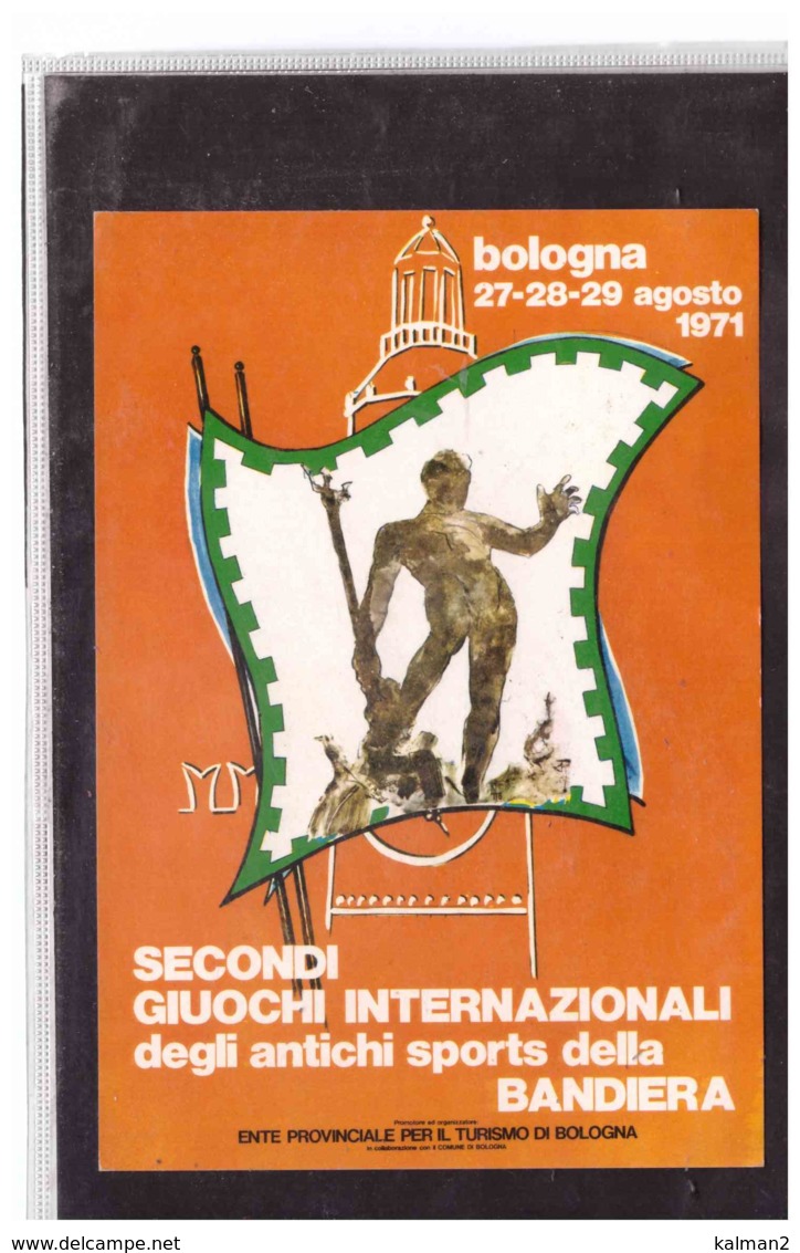 TEM3493   -   BOLOGNA  28.8.1971  /   II  GIOCHI INT. DELLA BANDIERA - Sonstige & Ohne Zuordnung