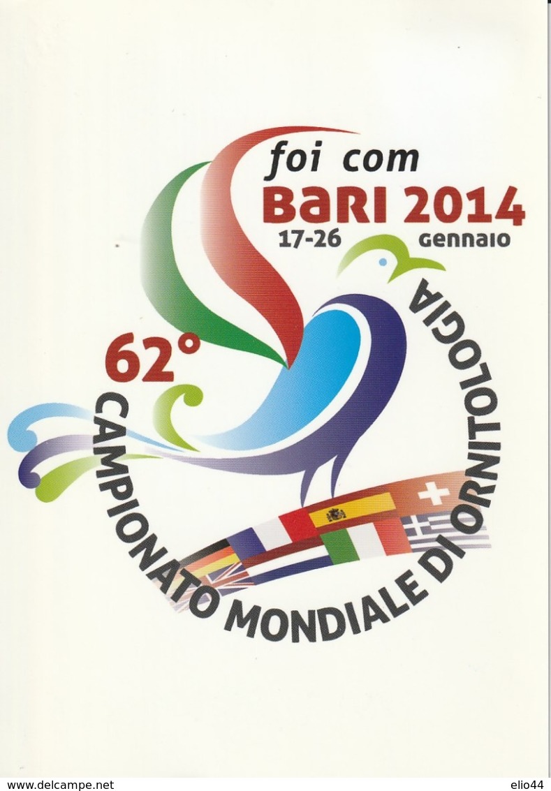 Eventi - Bari 2014 - 62° Campionato Mondiale Di Ornitologia - - Manifestazioni