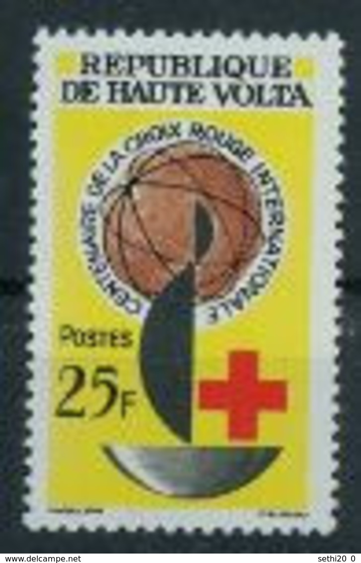 Haute Volta Nobel  Red Cross Croix Rouge MNH - Nobel Prize Laureates