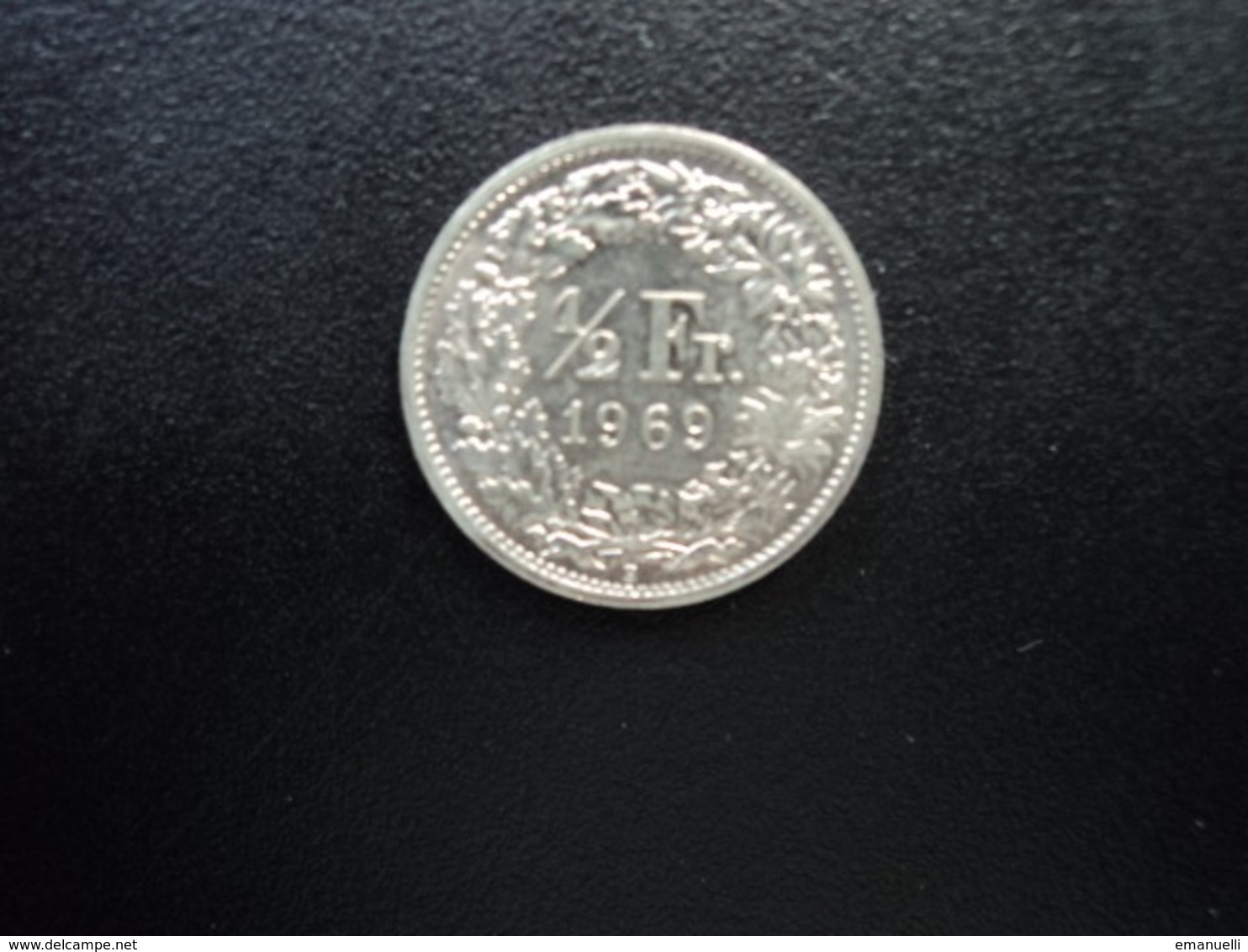 SUISSE : 1/2 FRANC   1969 B    KM 23a.1      SUP+ - 1/2 Franc