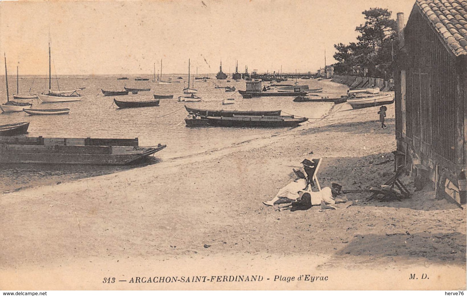 ARCACHON - SAINT FERDINAND - Plage D'Eyrac - Arcachon