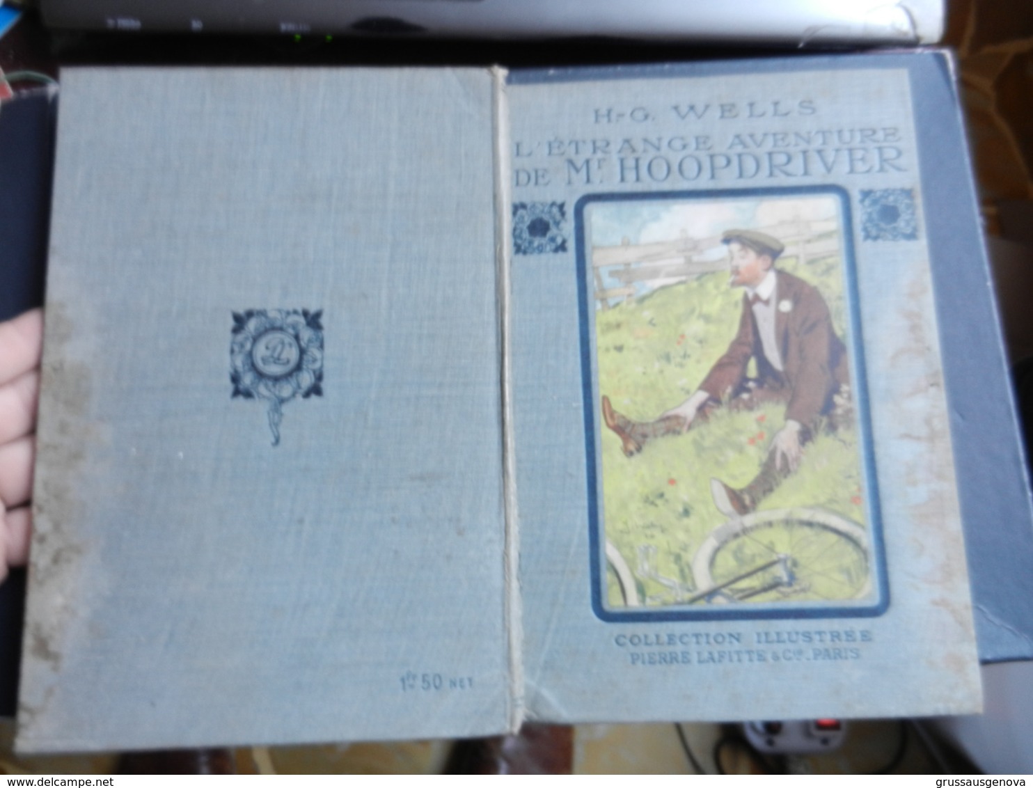 8) H.G. WELLS ETRANGE AVENTURE DE M HOOPDRIVER ILLUSTRATIONS WELY  EDITEUR PIERRE LAFITTE - Sonstige & Ohne Zuordnung