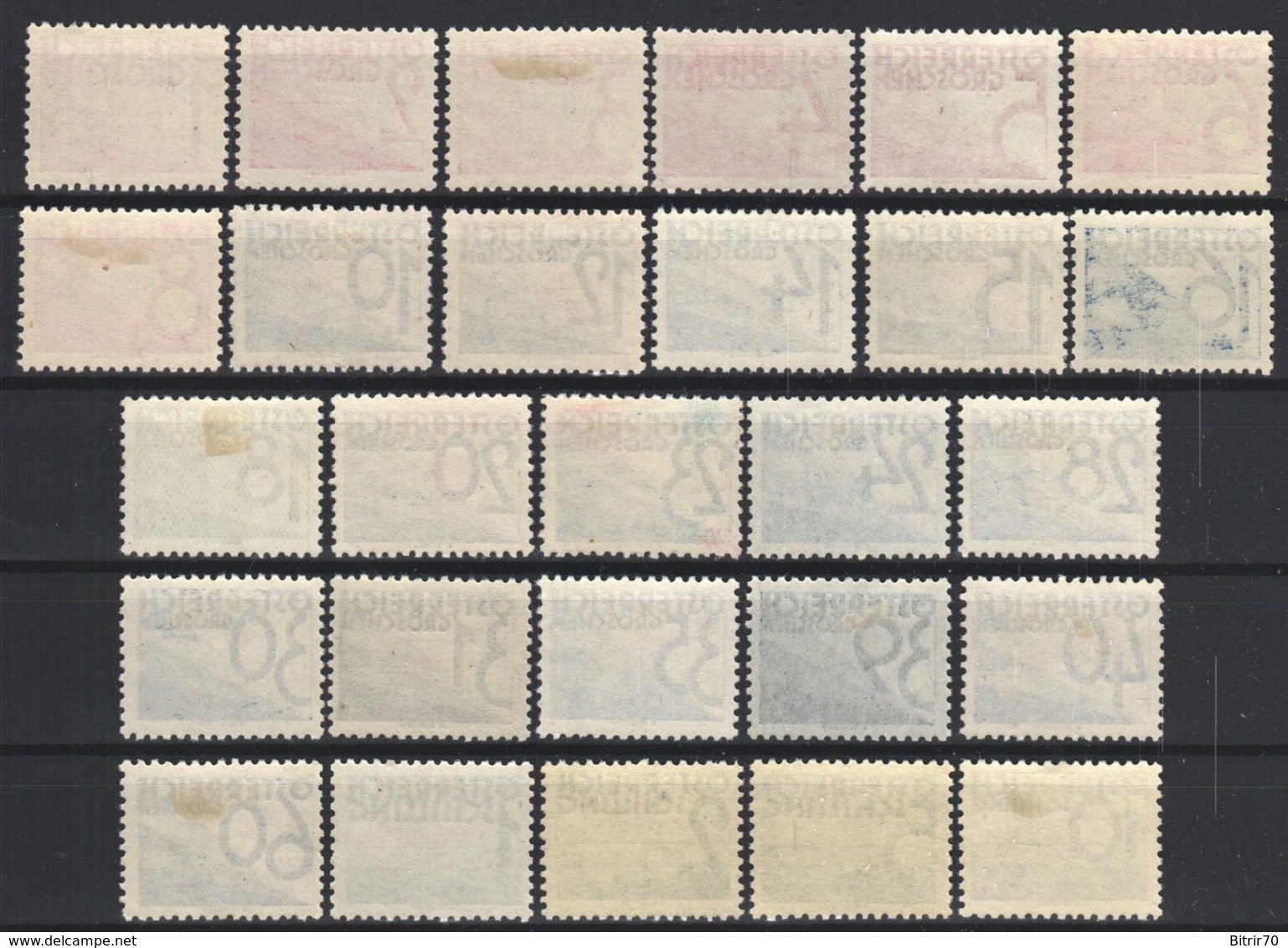 1925-34 Yvert Nº 131 / 154, MNH,   MH - Portomarken