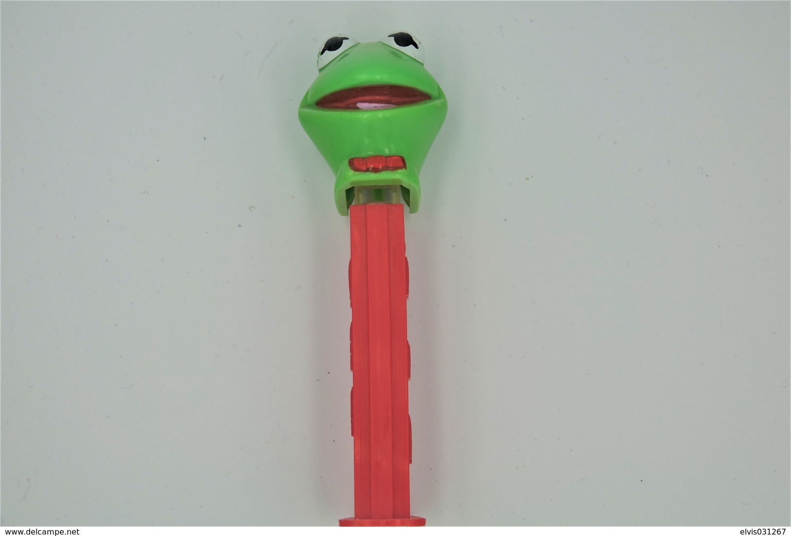 Vintage PEZ DISPENSER : KERMIT THE FROG - HA! Muppets Muppet Show - 1991- Us Patent Austria Made L=11cm - Figurines