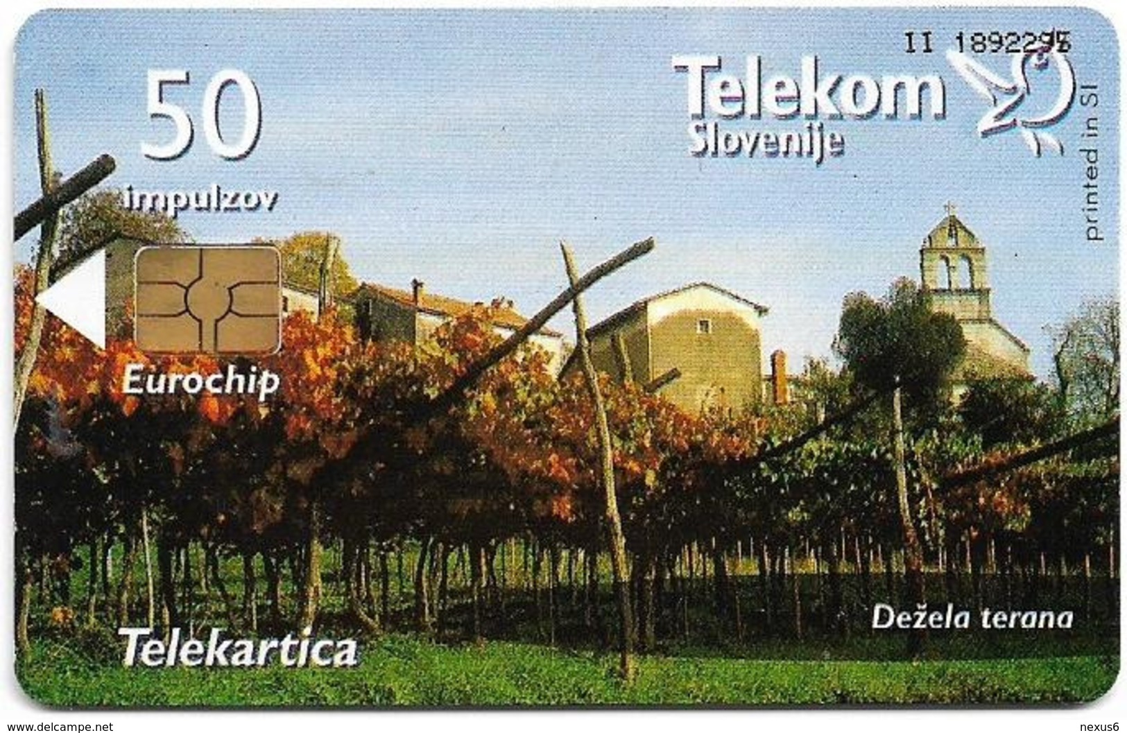 Slovenia - Telekom Slovenije - Dežela Terana - 08.2003, 50Units, 4.996ex, Used - Slovenia