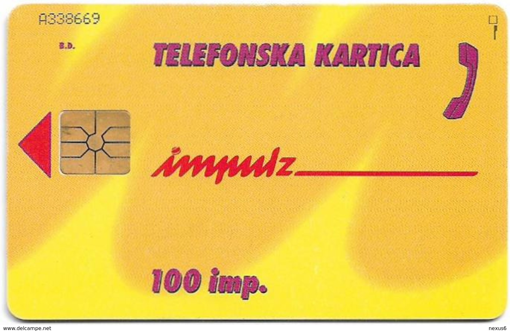 Slovenia - Impulz - Kraška Hiša, 07.05.1997, 100Units, 5.000ex, Used - Slovenia