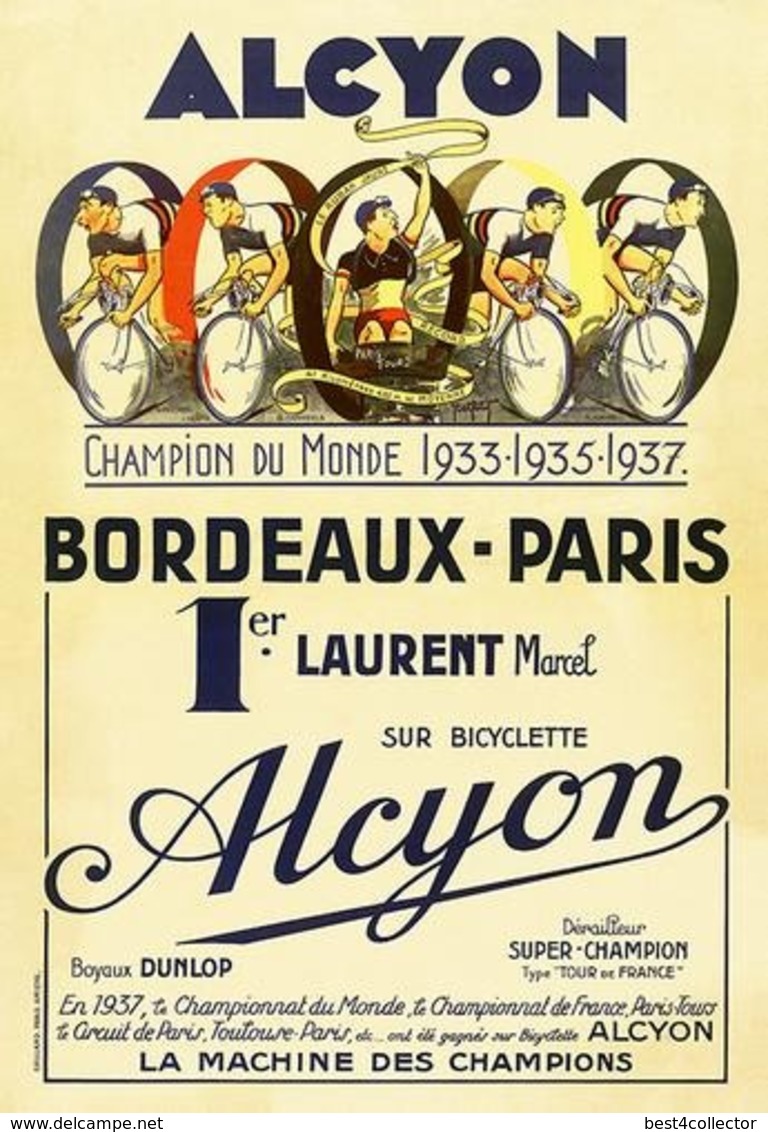 @@@ MAGNET - Alcyon Bordeaux-Paris - Advertising