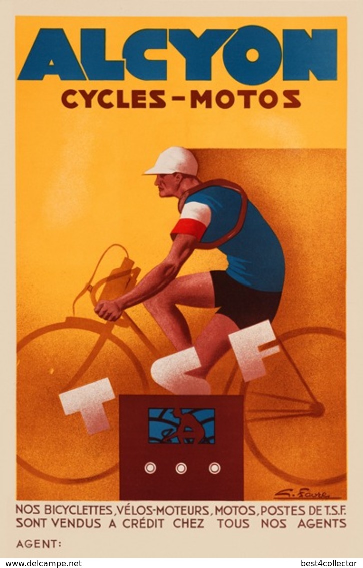 @@@ MAGNET - Alcyon Cycles-Motos - Advertising
