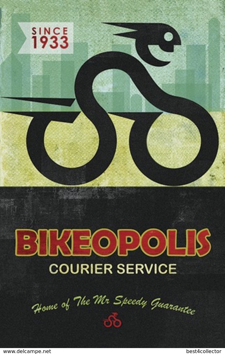 @@@ MAGNET - Bikeopolis Courier Service, Bicycle - Advertising