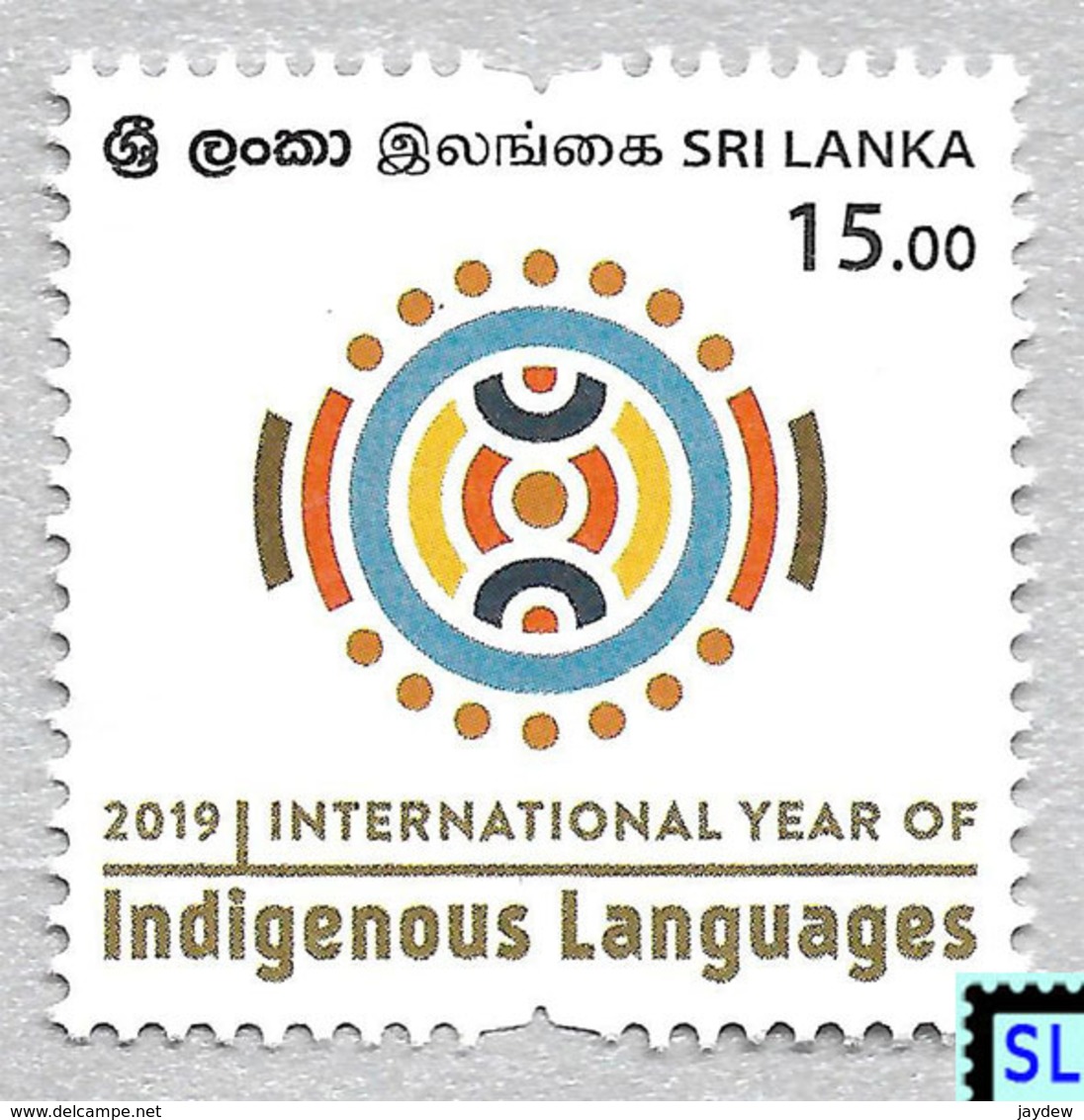 Sri Lanka Stamps 2019, Indigenous Languages, MNH - Sri Lanka (Ceylon) (1948-...)