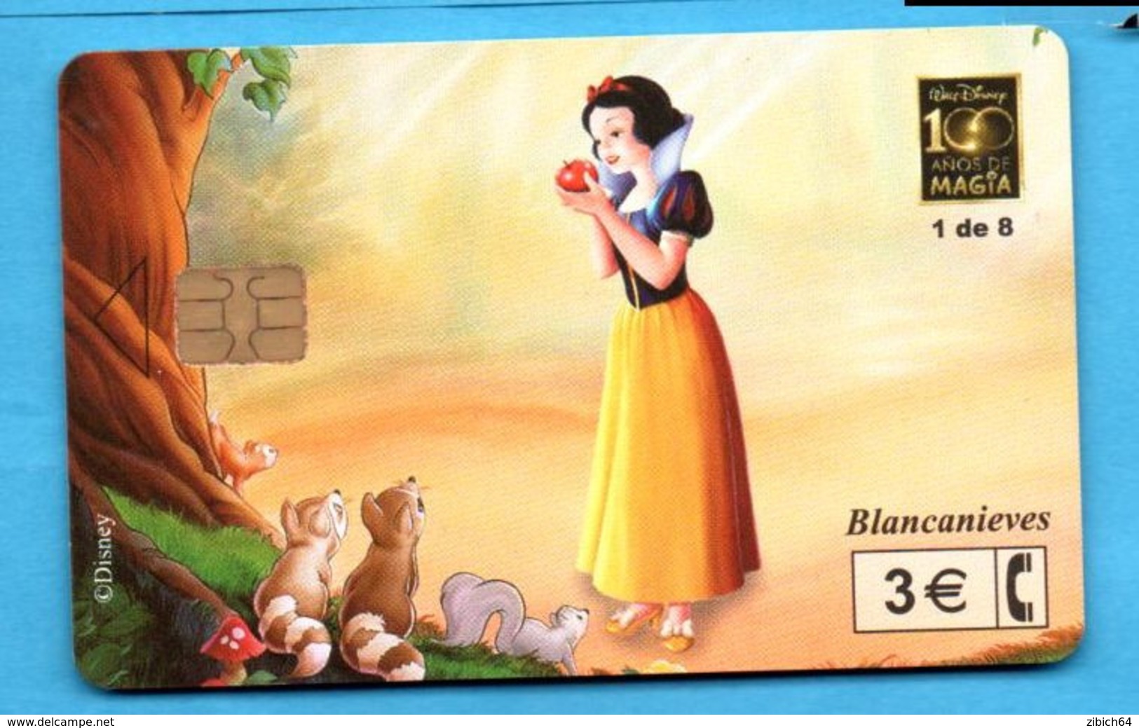 SPAIN Chip Phonecard  DISNEY - Disney