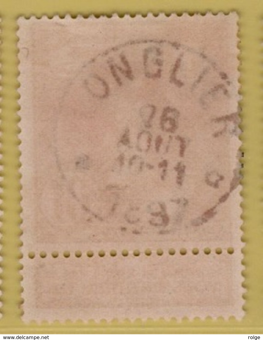 +MW-4535     *    LONGLIER *   OCB 72  Sterstempel     COBA +15     ZELDZAAM OP DEZE UITGIFTE - 1894-1896 Expositions