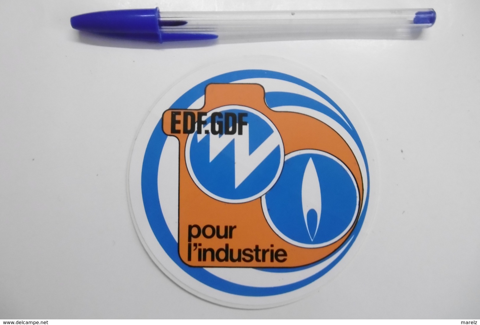 Autocollants Stickers - EDF GDF Pour L'INDUSTRIE - Adesivi