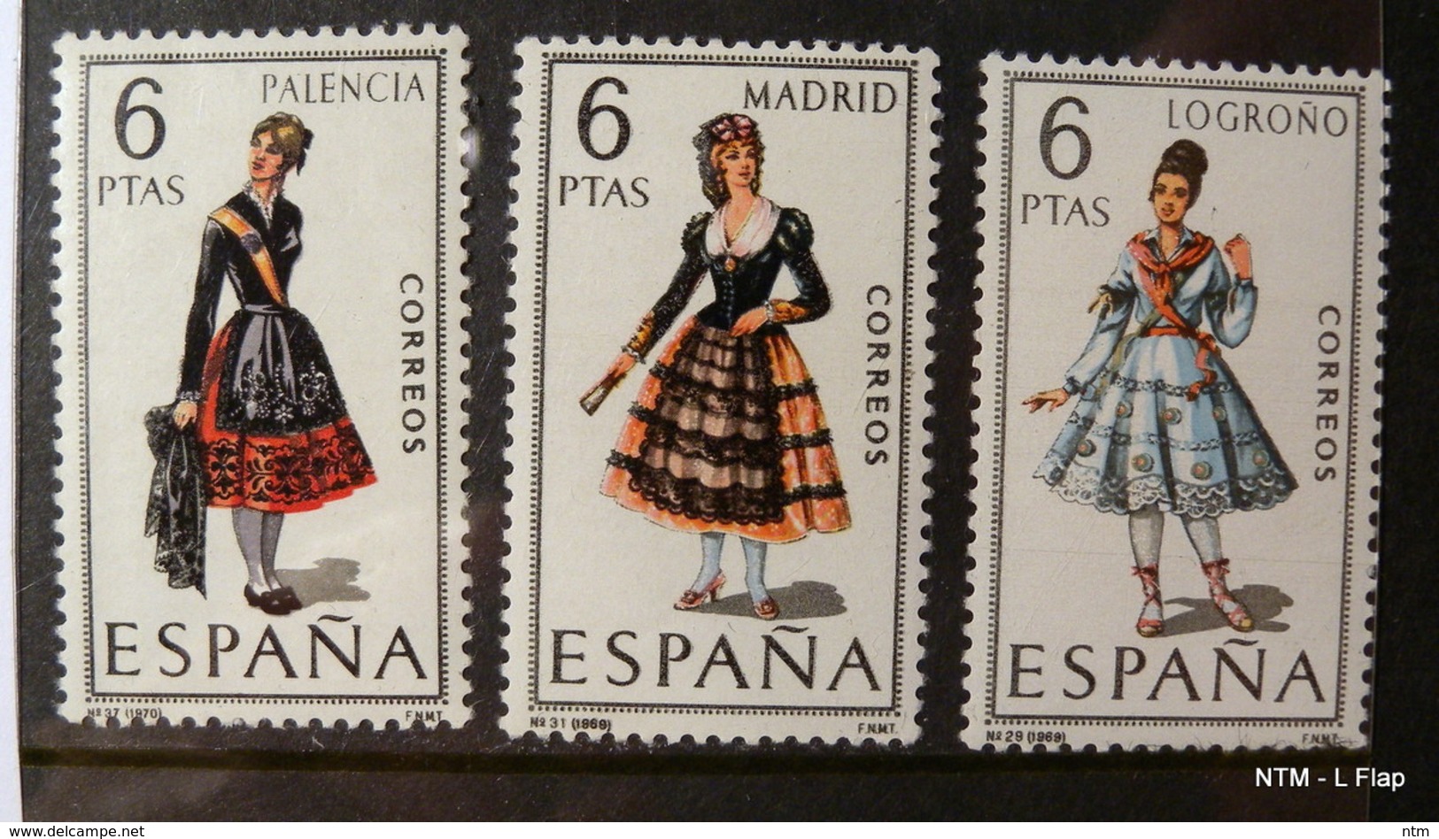 SPAIN 1967-1971. Provincial Costumes. 53 stamps.