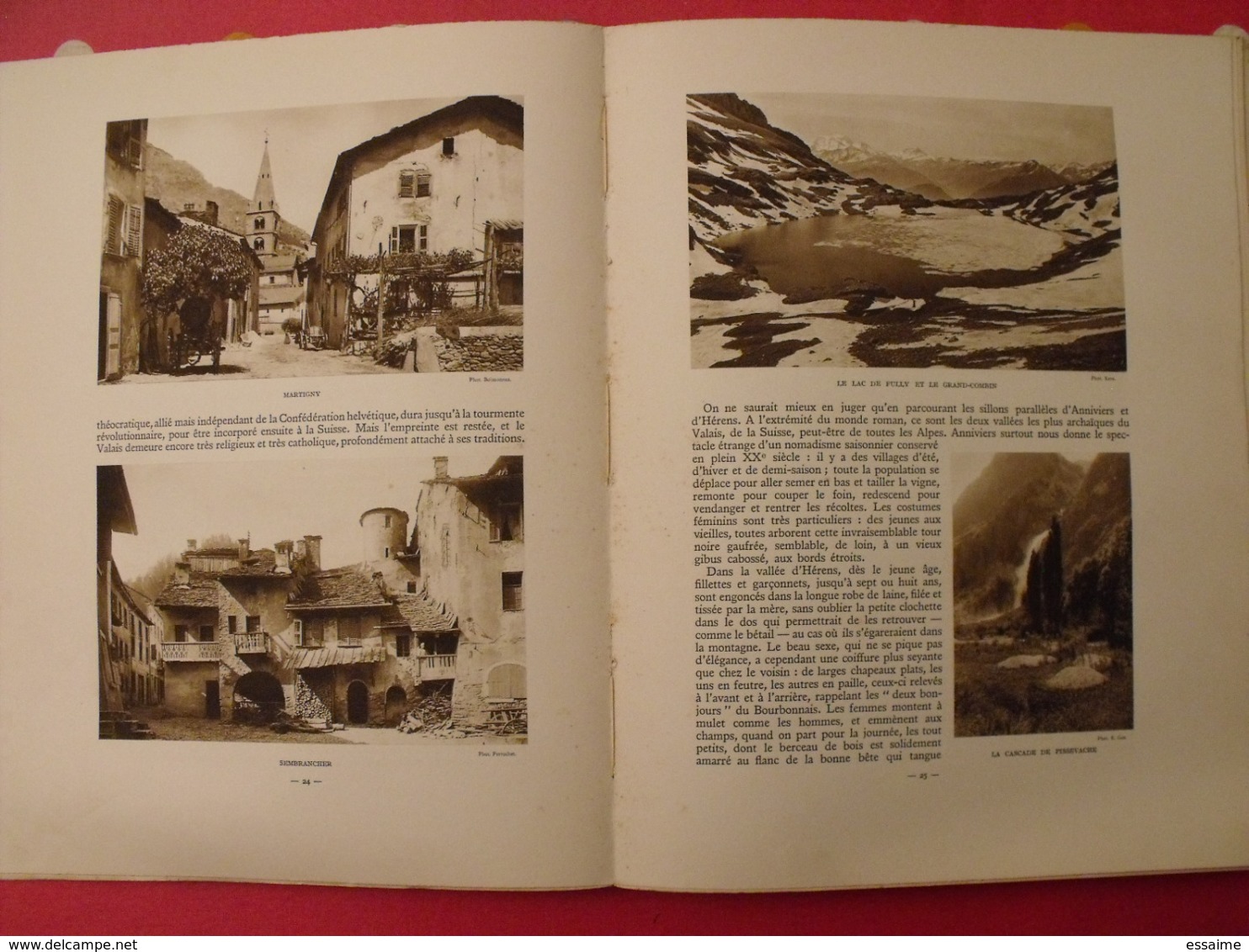 le Rhône des Alpes à la mer. Albert Dauzat. Alpina Paris 1928. exemplaire numéroté.