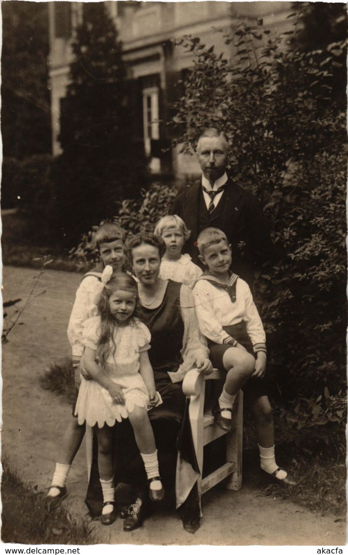 CPA AK Prinz Oscar V. Preussen Mit Familie GERMAN ROYALTY (867642) - Königshäuser