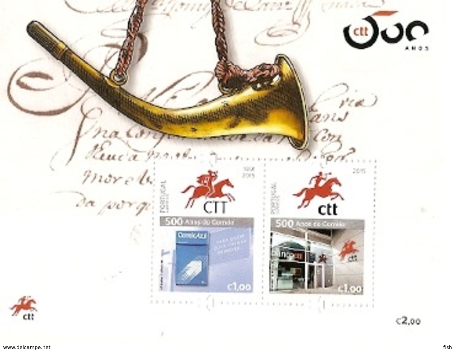 Portugal  ** & 500 Years Of Post Mail In Portugal 2019 (8420) - Post