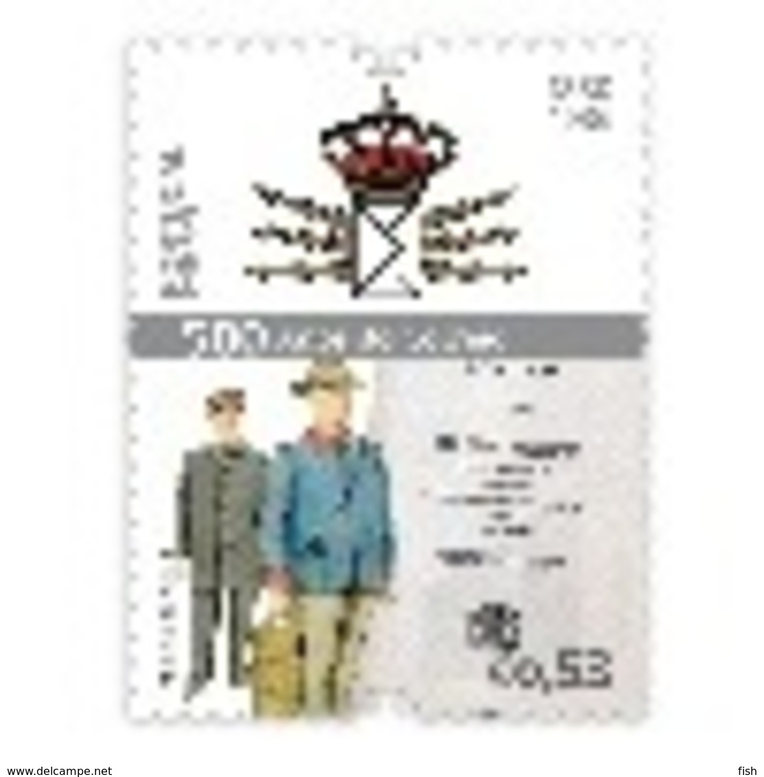 Portugal ** & 500 Years Of Post Mail In Portugal, Postman Uniforms 2019 (8421) - Posta