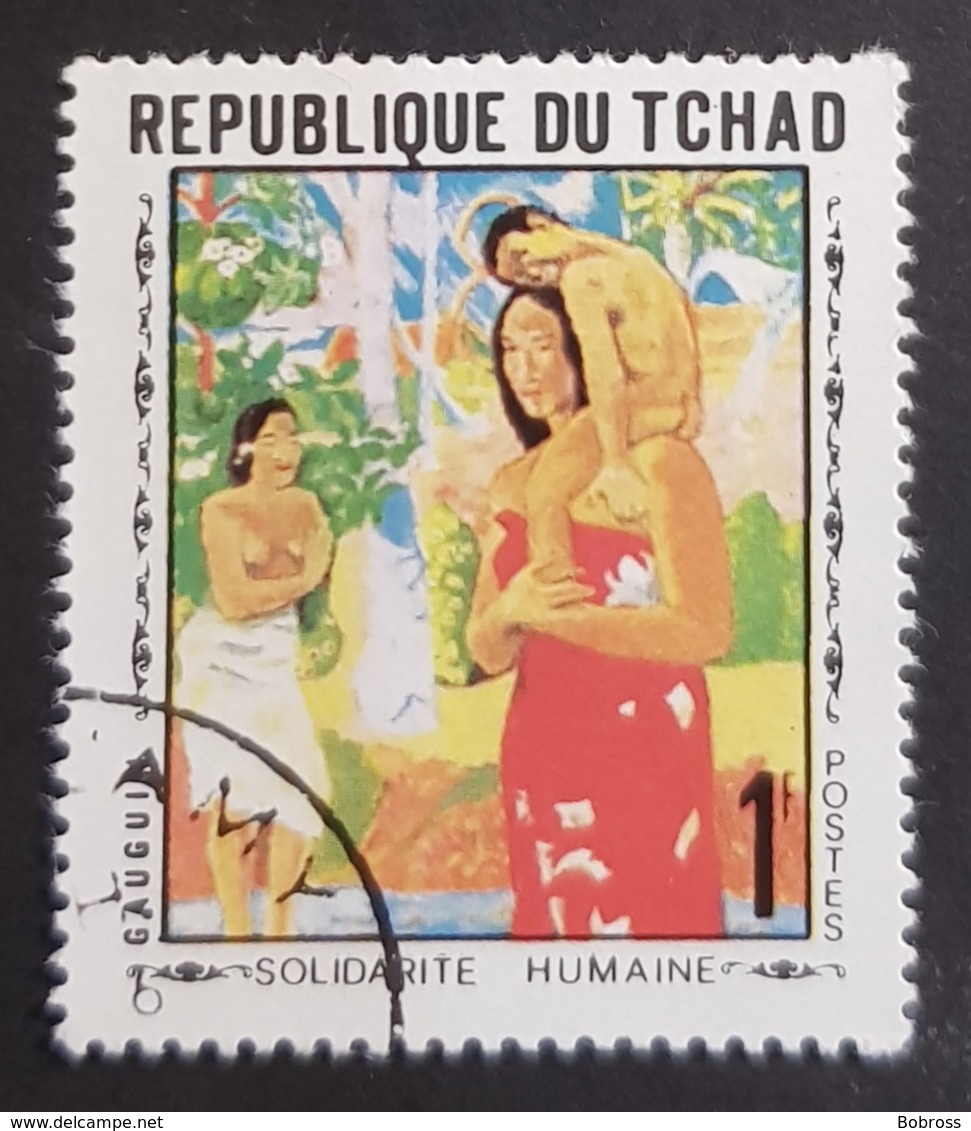 1969 World Soldarity, Paintings, Republique Du Tchad, *, ** Or Used - Tsjaad (1960-...)