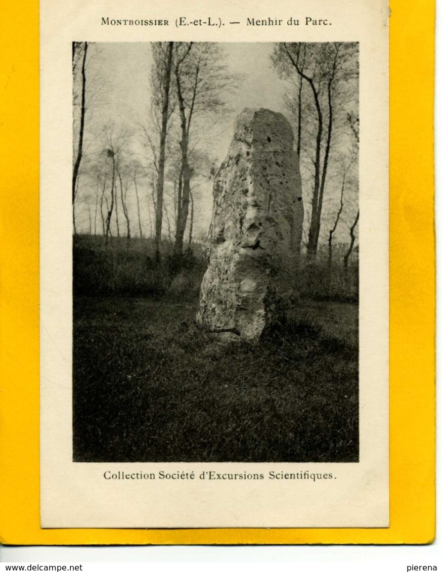 2825 - Montroissier - Menhir Du Parc - Other & Unclassified