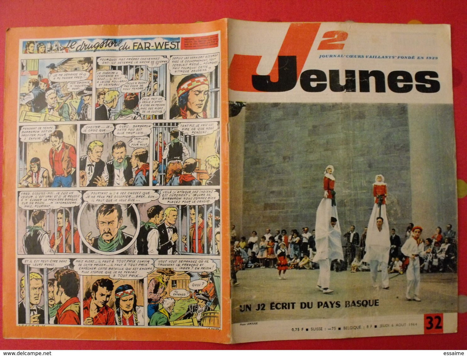 lot de 9 J2 Jeunes de 1964. n° 27 à 35. bays basque mont blanc.  delinx mouminoux brochard gloesner chery rigot.