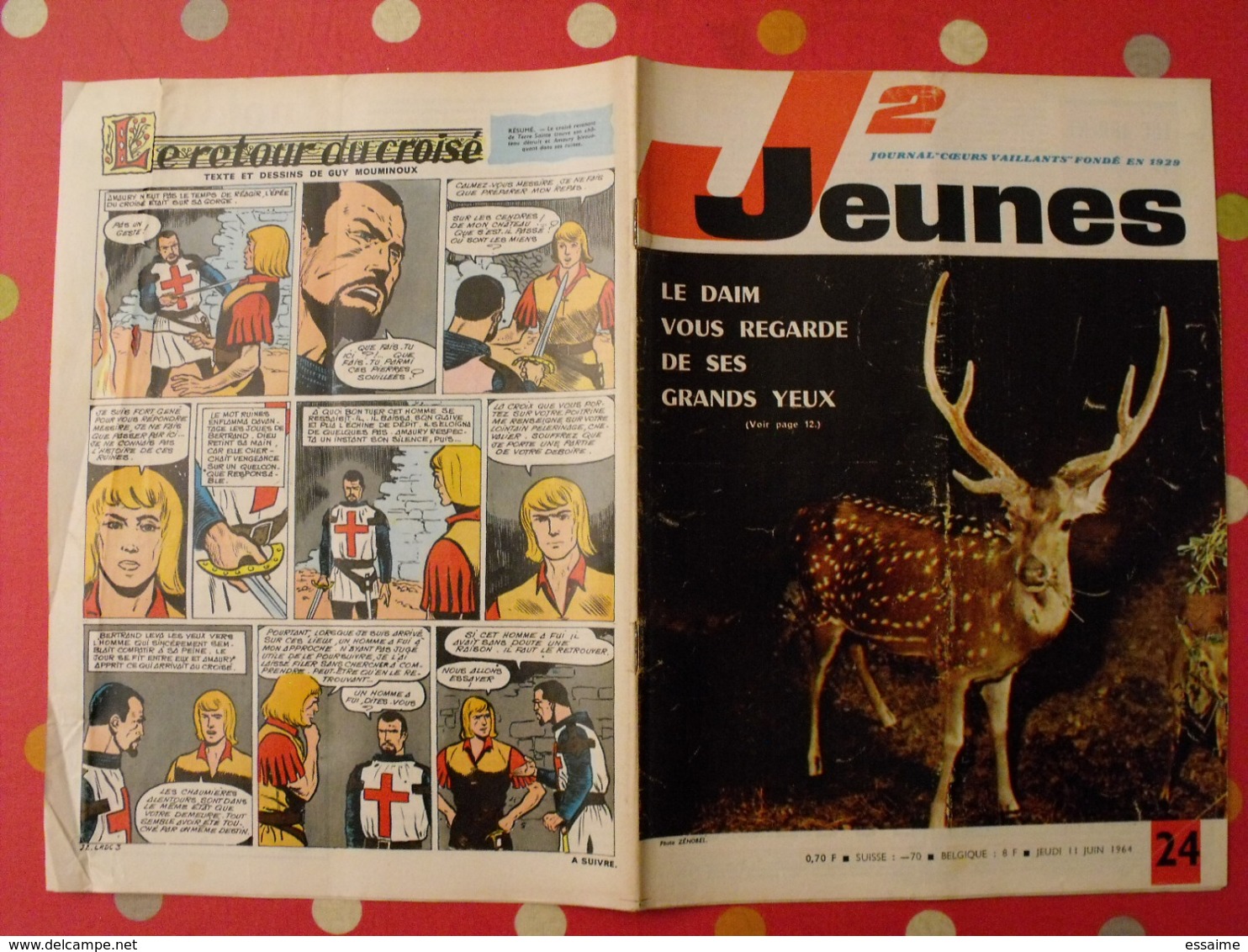 lot de 8 J2 Jeunes de 1964. n° 19 à 26. jacques anquetil piquemal.  delinx mouminoux brochard gloesner chery rigot.