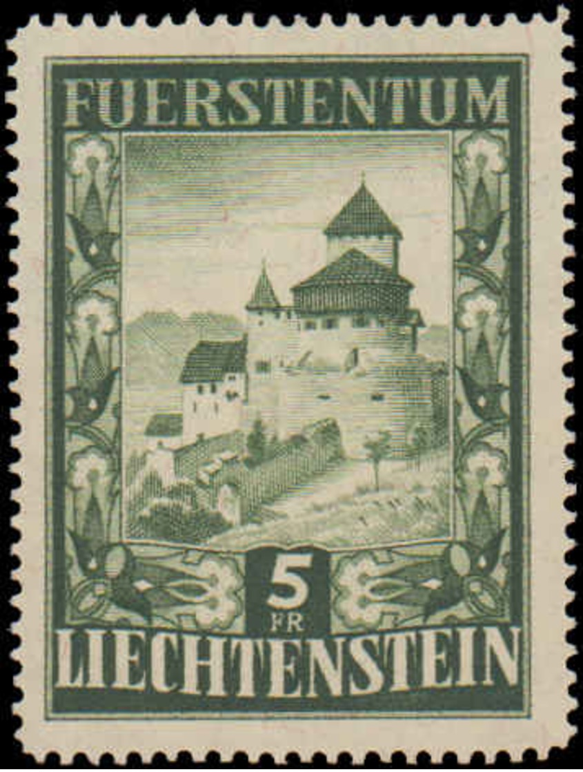 1952 Liechtenstein #264, Complete Set - Unused Stamps