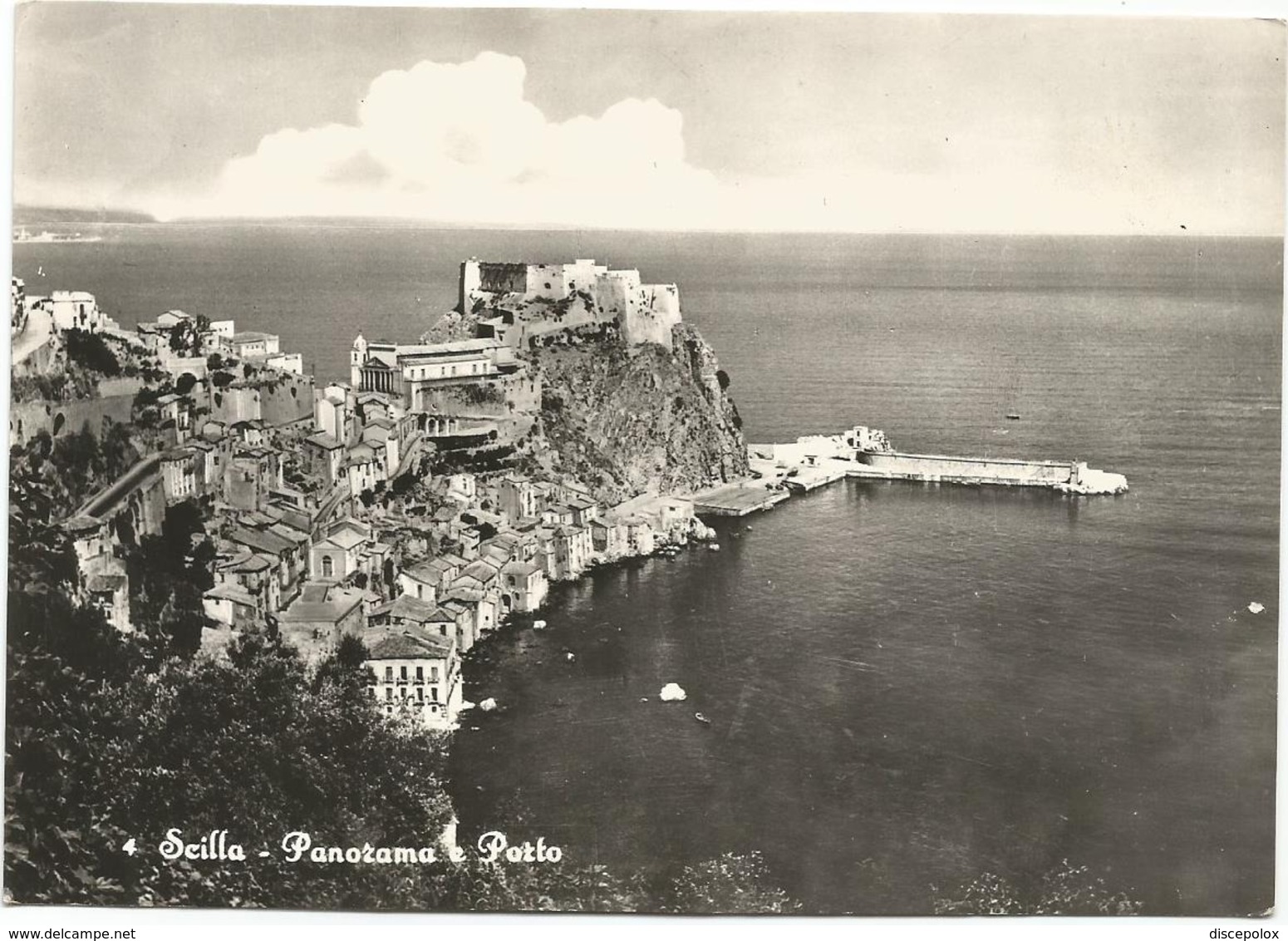 W5133 Scilla (Reggio Calabria) - Panorama E Porto / Non Viaggiata - Other & Unclassified