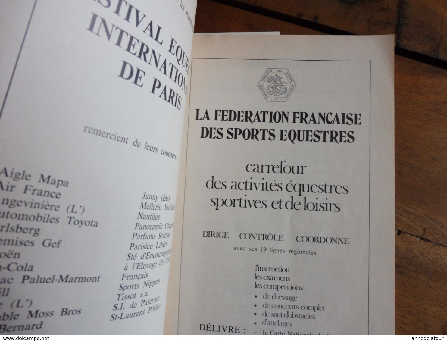 1975 CONCOURS HIPPIQUE INTERNATIONAL :Paris -Porte De Versailles , Avec Anotations Manuscrites Du Programme Détaillé,etc - Equitation