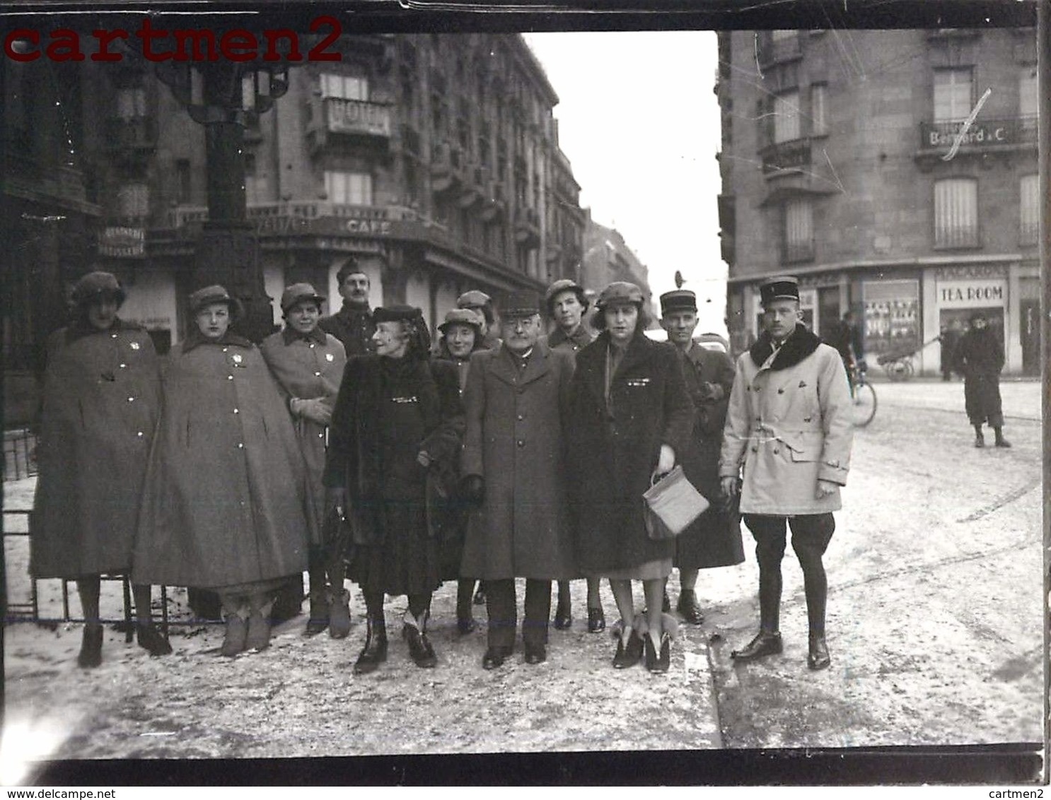 CENSURE MILITAIRE NANCY " LADY HARFIELD AU FRONT " MEDECIN EDWARD SPEARS SERVICE CINEMATOGRAPHIQUE ARMEE GUERRE 40 - Guerre, Militaire