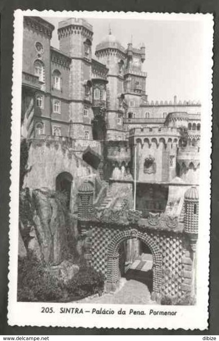 Cartão Postal. Portugal. Sintra. Palacio Da Pena. Pormenor - Castillos