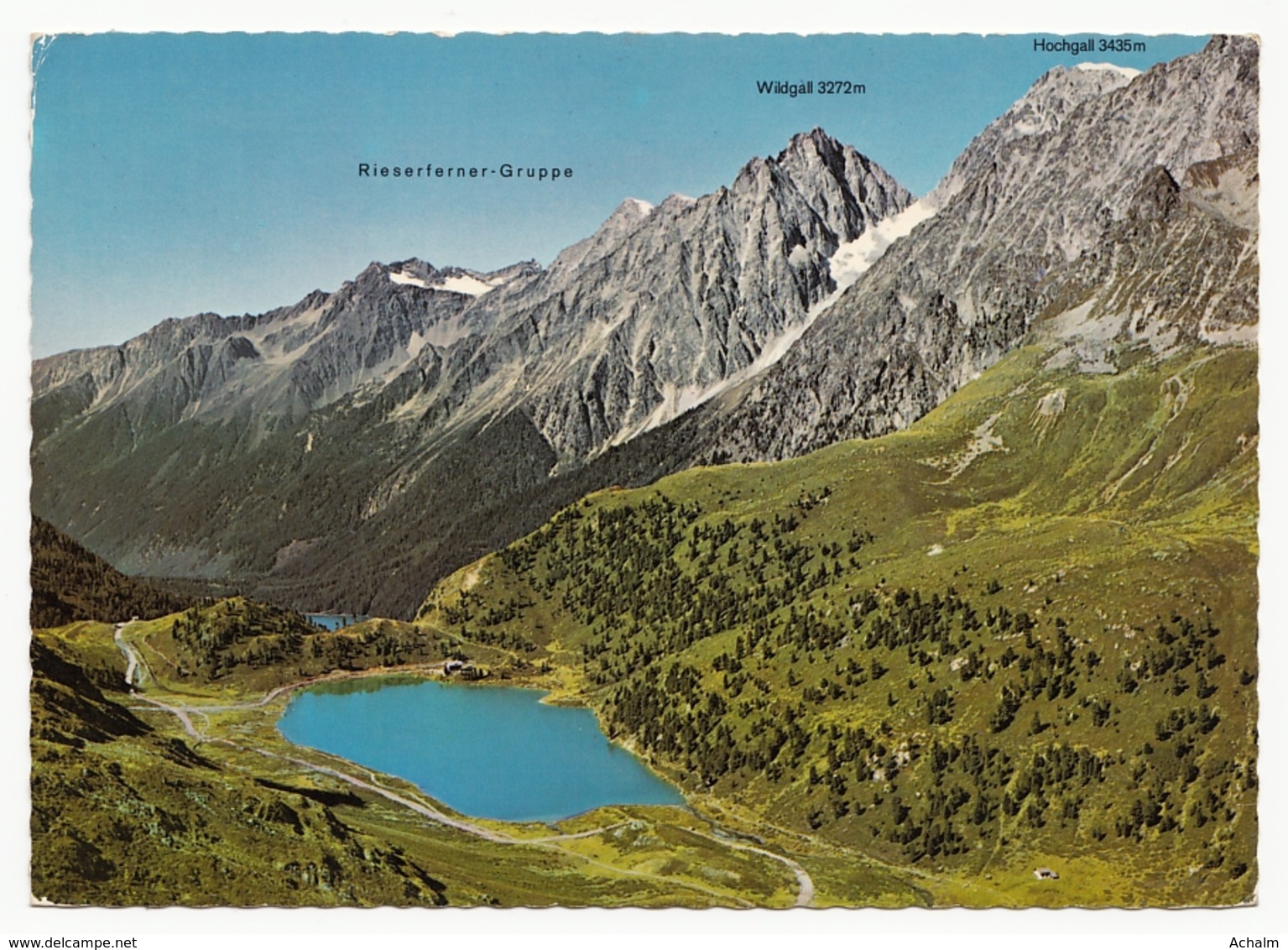 Grenzübergang Stallersattel Mit Antholzersee U. Obersee, Bei St. Jakob Im Defereggen - Defereggental