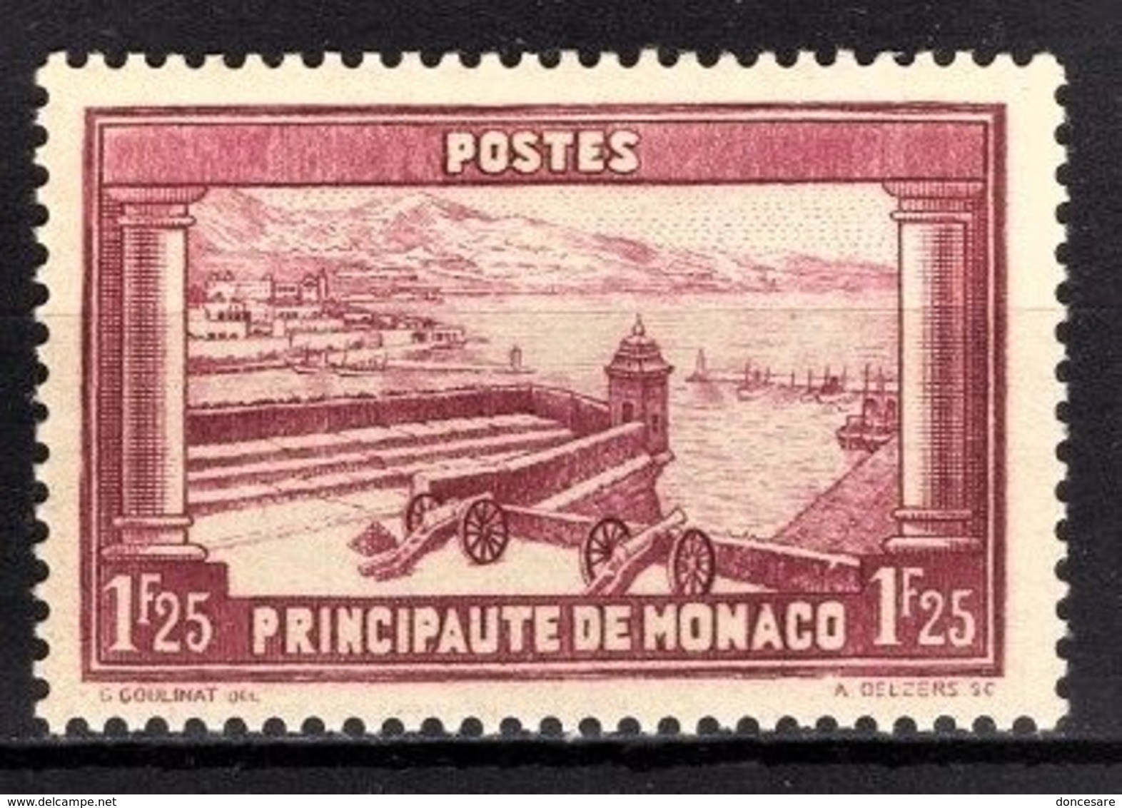 MONACO 1933 / 1937 -  Y.T. N° 127  -  NEUF** 1 - Neufs