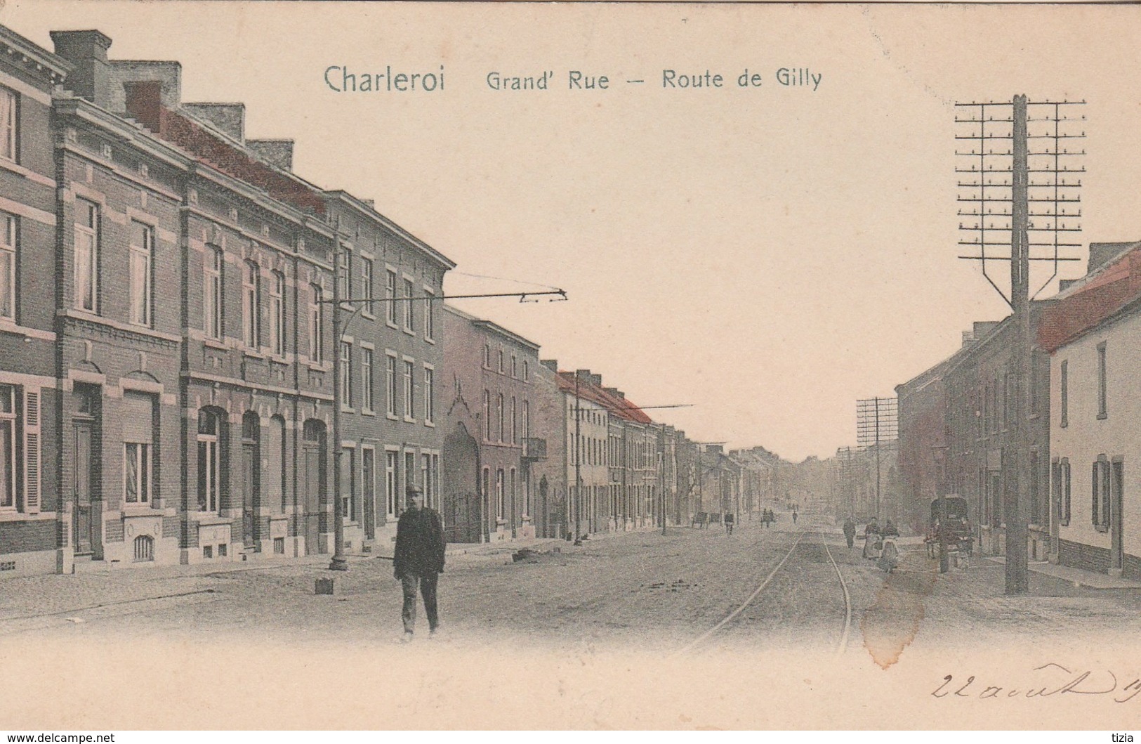 Charleroi. Grand'Rue Toute De Gilly.  Scan - Charleroi