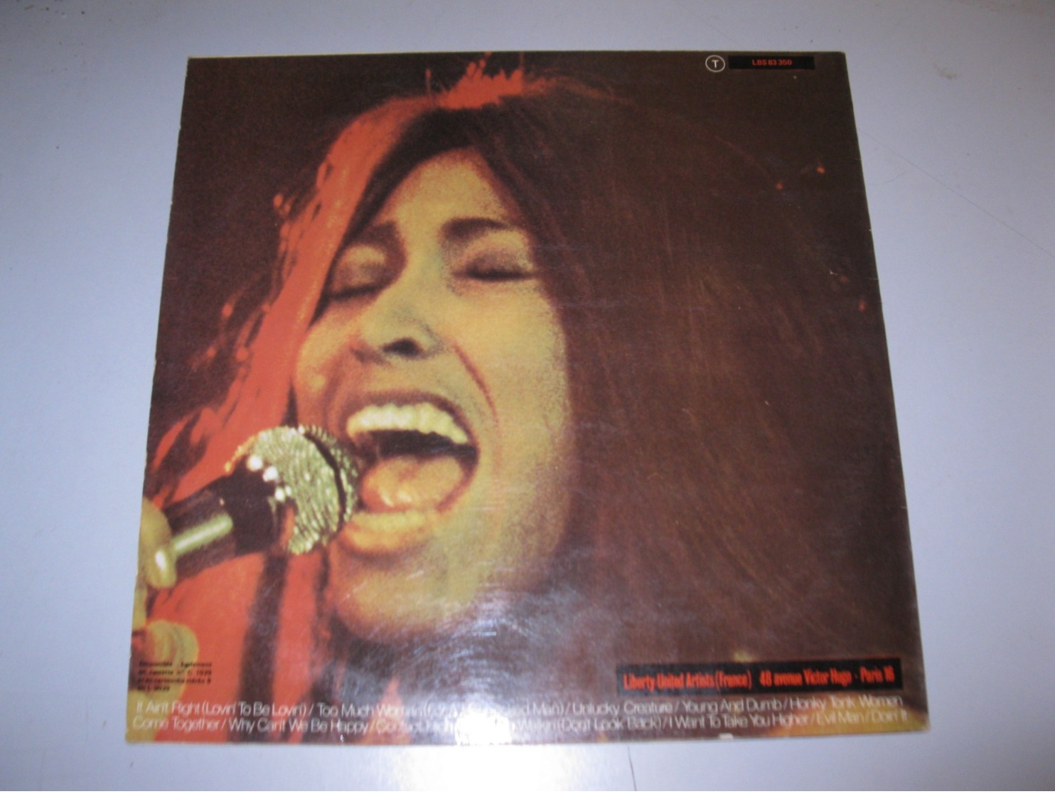 VINYLE IKE & TINA TURNER "COME TOGETHER" 33 T LIBERTY REF; LBS 83 . 350 T - Other & Unclassified