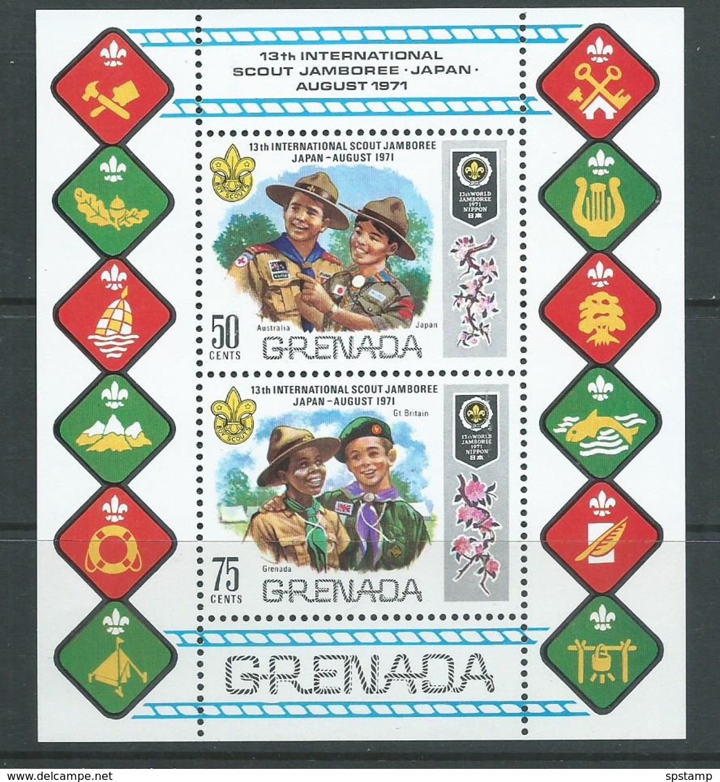 Grenada 1971 Boy Scout Jamboree Miniature Sheet MNH - Grenada (...-1974)