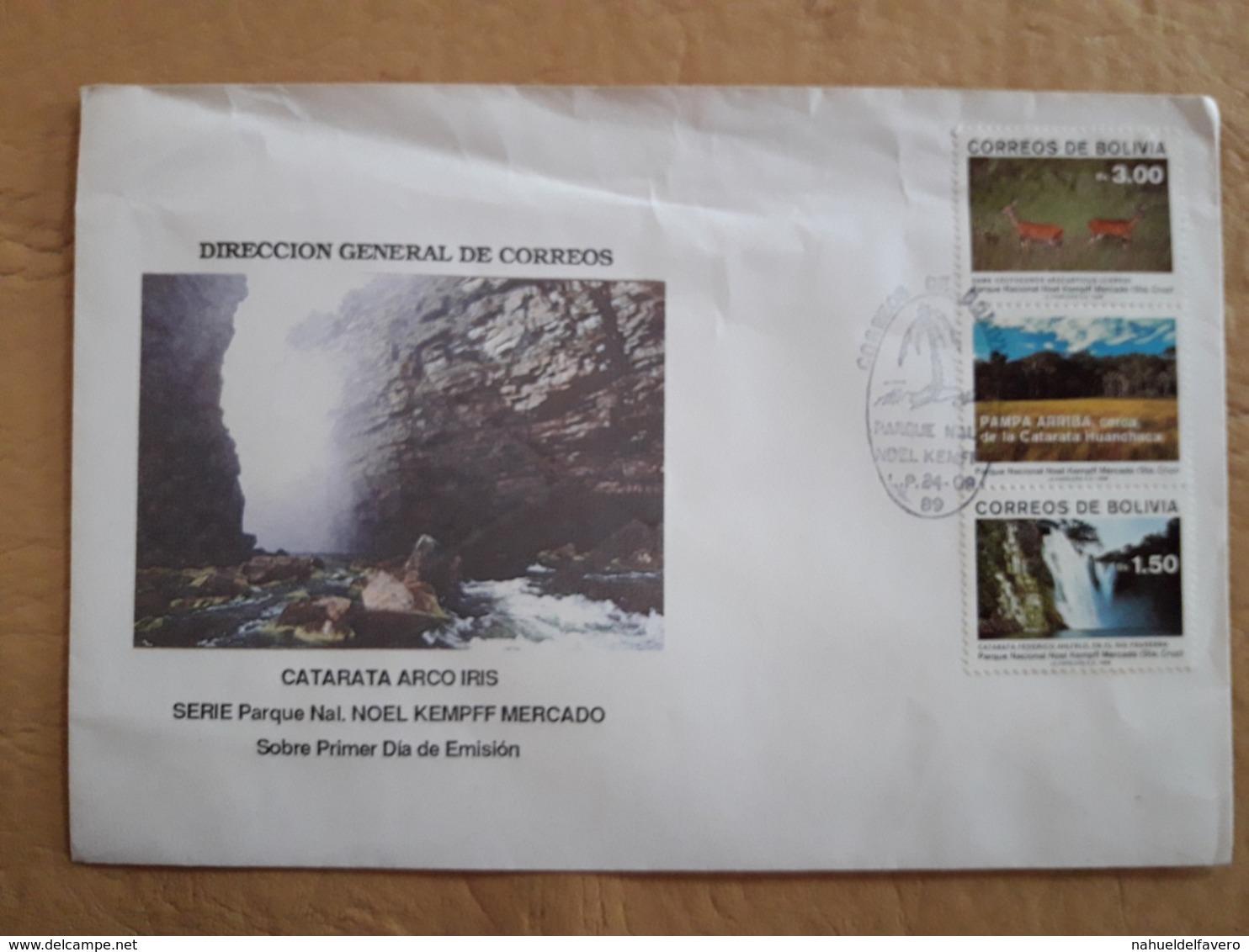 Bolivie Fdc Parcs Nationaux - Bolivia