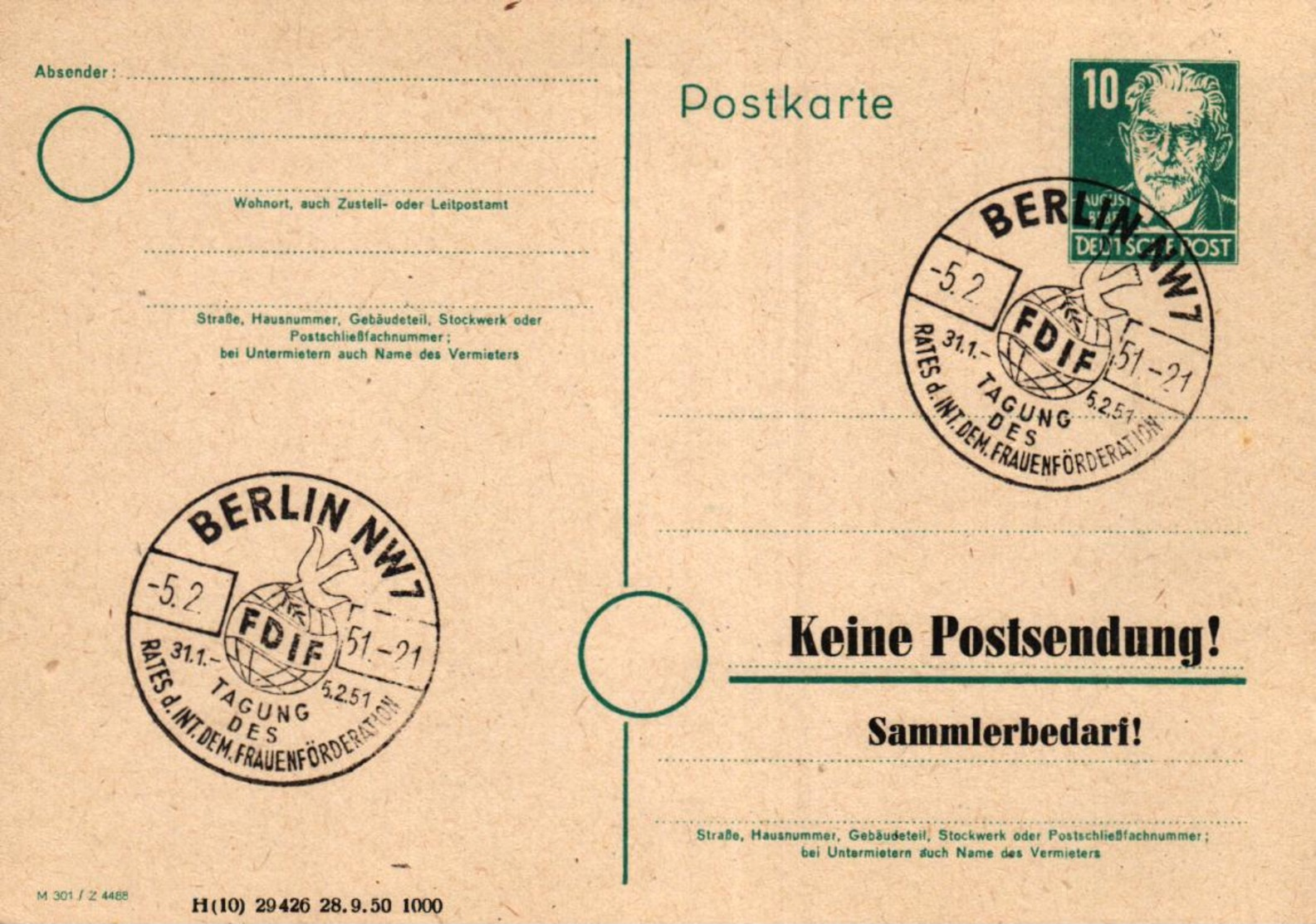 Ganzsache-Sonderstempel-Heimat Beleg .. (ke9243  ) Siehe Scan - Covers & Documents