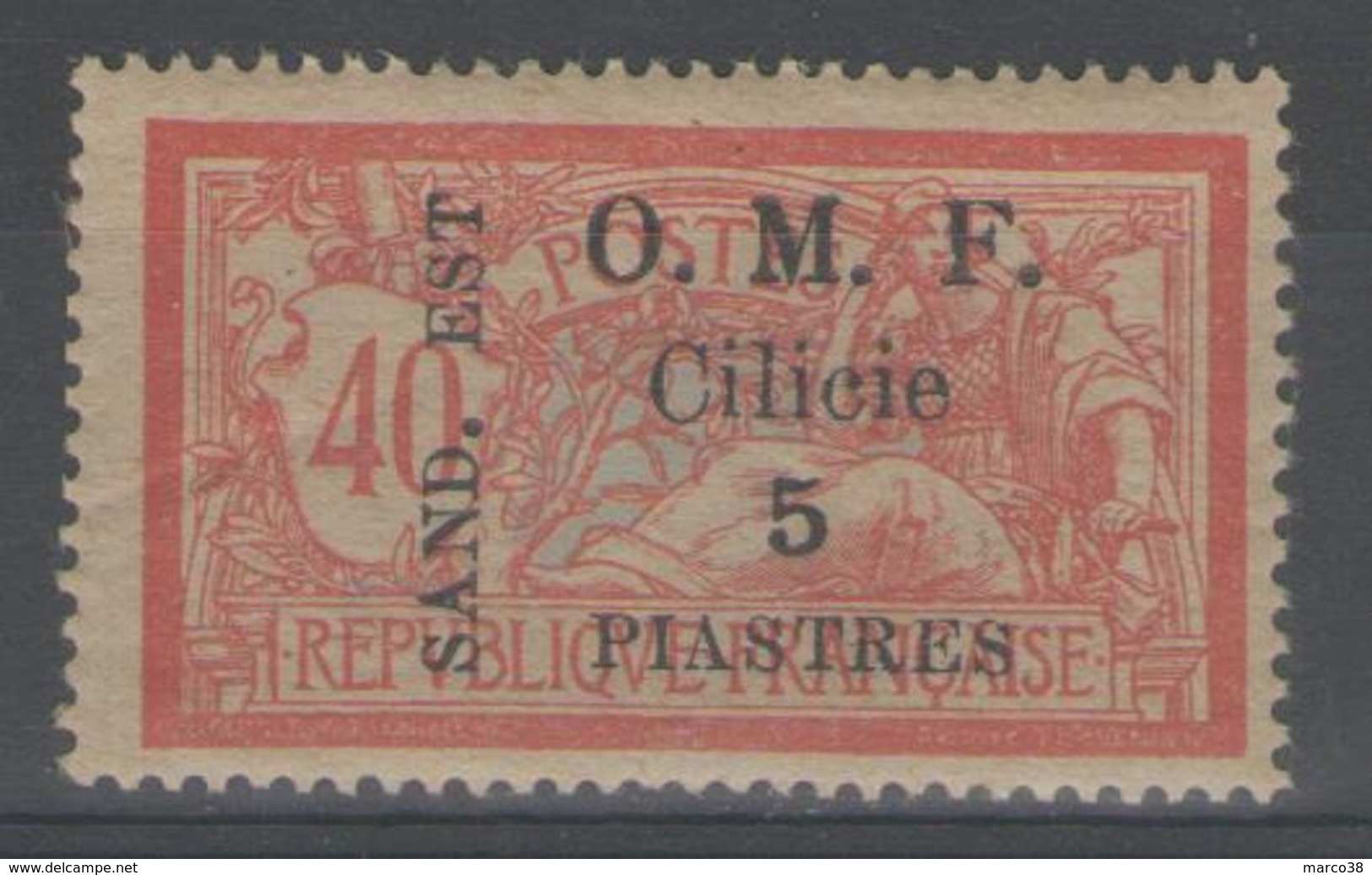 CILICIE:  N°103 * (signé SCHELLER)       - Cote 100€ - - Neufs