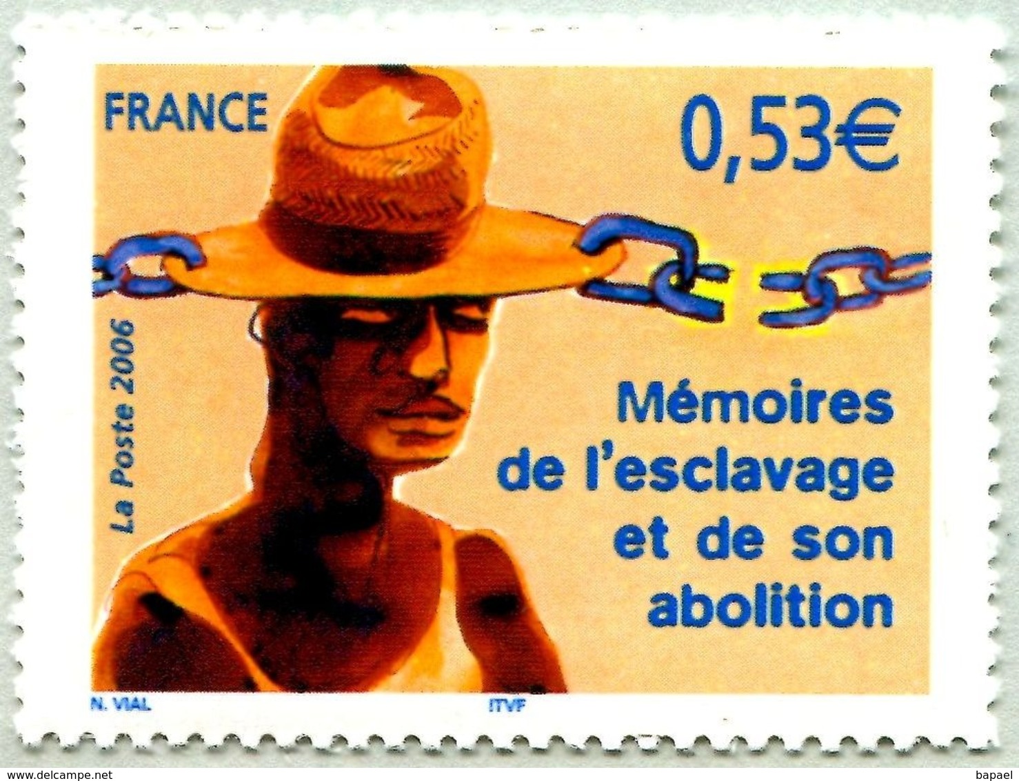 N° Yvert & Tellier 3903 - Timbre De France (Année 2006) - MNH - Mémoires Esclavage Et Son Abolition - Unused Stamps