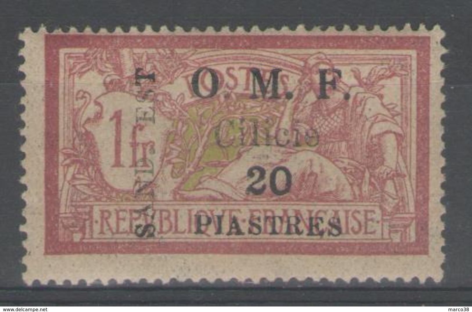 CILICIE:  N°104 * (signé SCHELLER)       - Cote 180€ - - Neufs