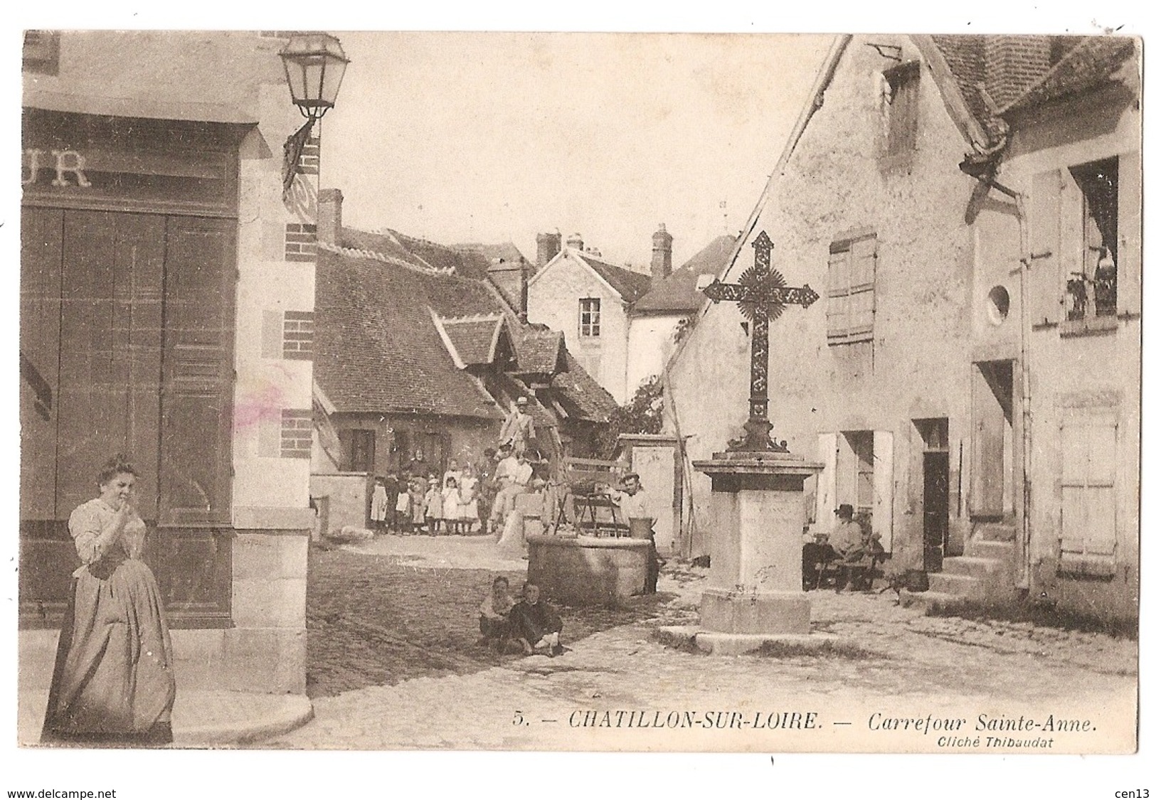 45 - CHÂTILLON-sur-LOIRE - Carrefour Sainte-Anne - Chatillon Sur Loire