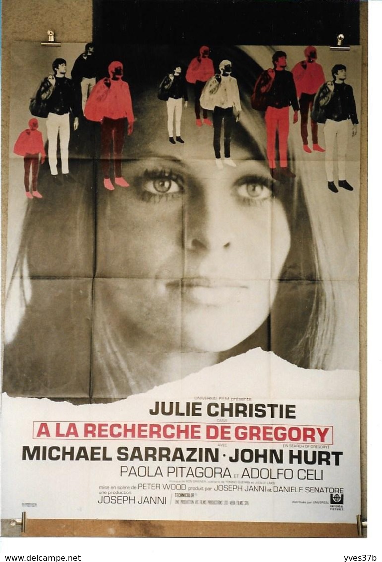 "A La Recherche De Grégory" Julie Christie...1968 - 120x160 - TTB - Plakate & Poster