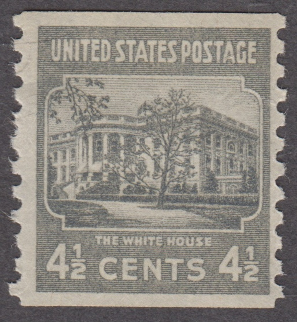 USA 1939. Scott 844. Rotary Press Coil 4½ The White House. Perf 10 Vertically. MNH - Neufs