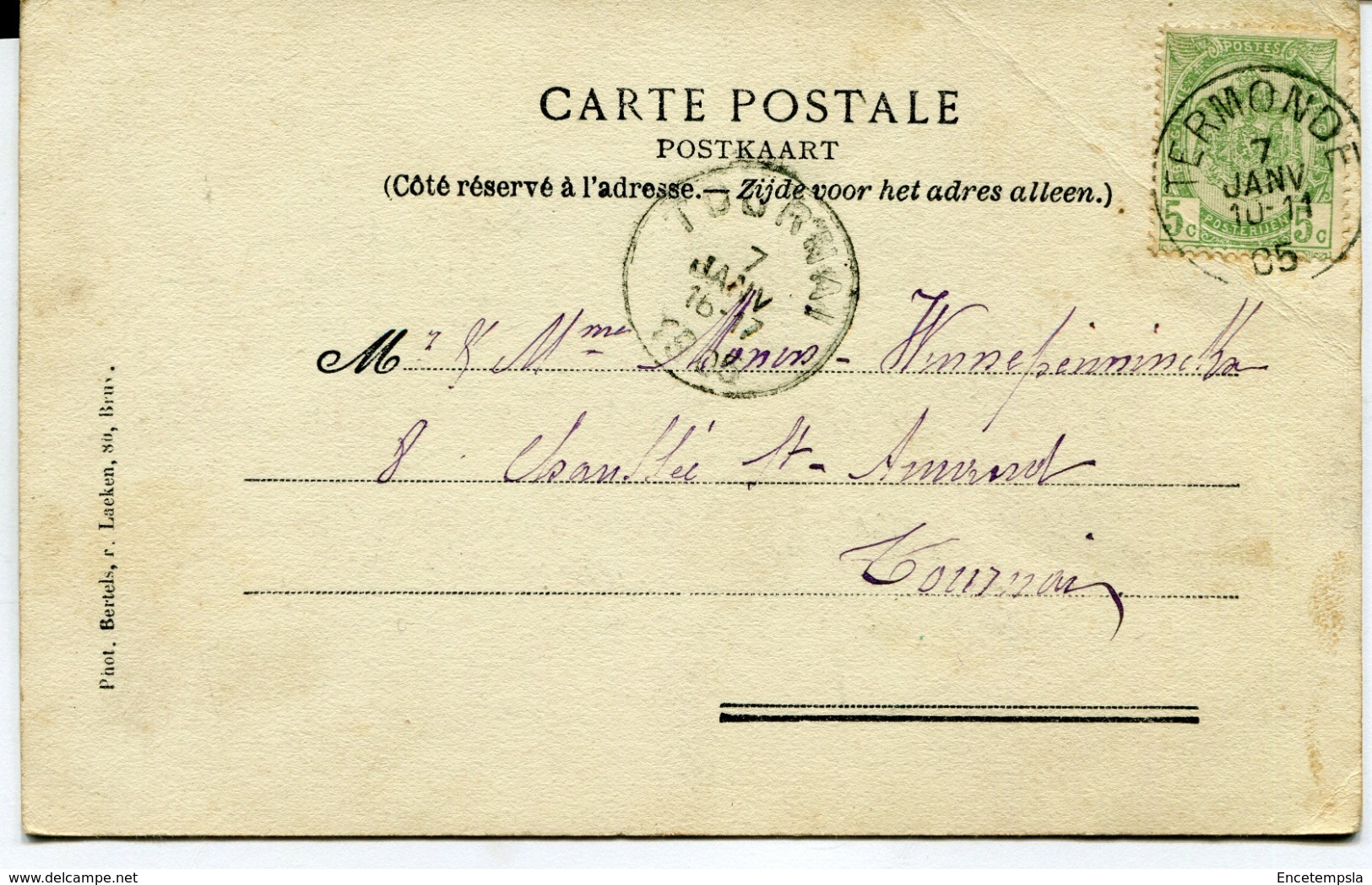 CPA - Carte Postale - Belgique - Termonde - La Caserne -1905 (D10170) - Dendermonde