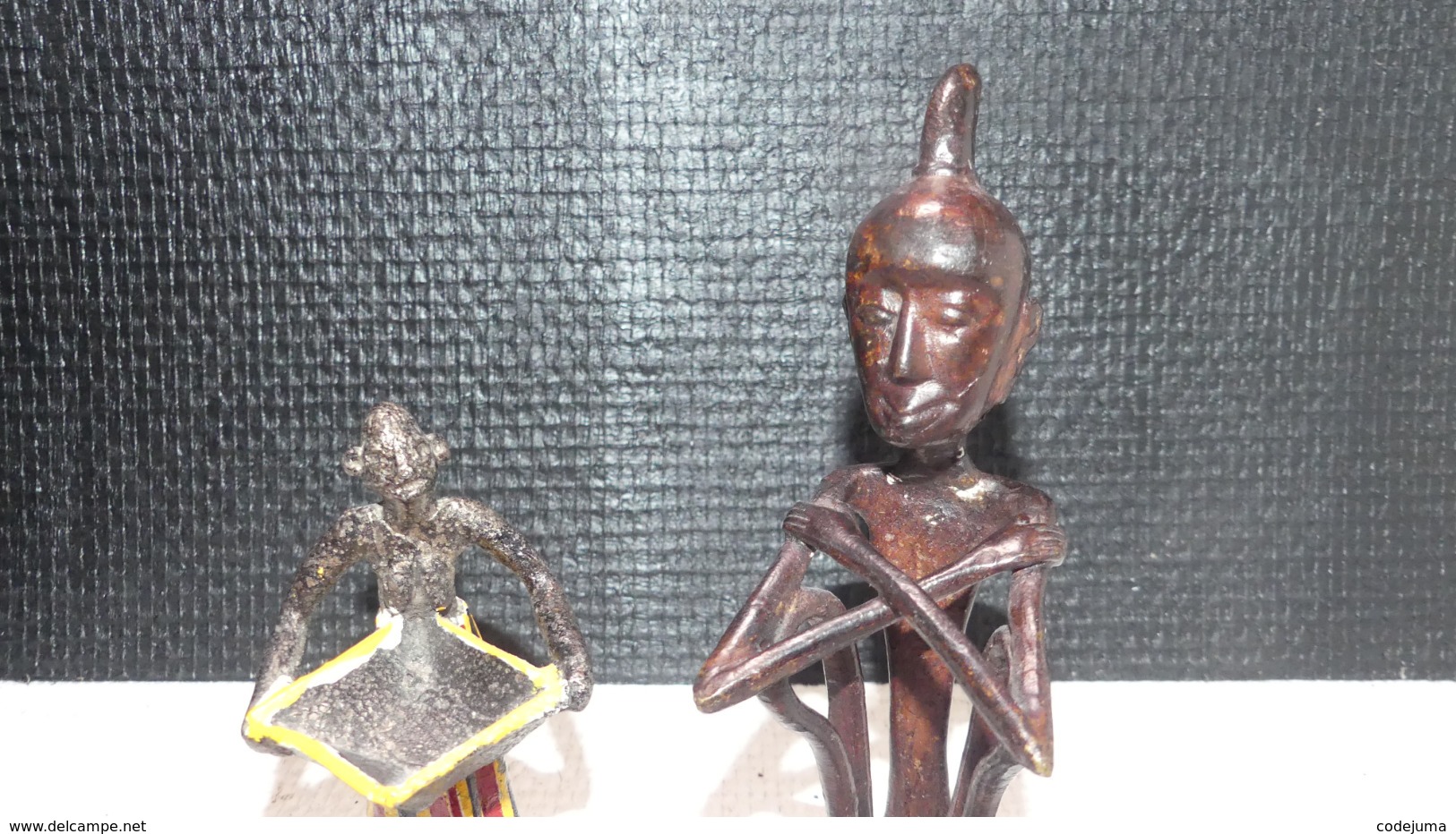 Lots De Statuettes Africaines - Afrikaanse Kunst